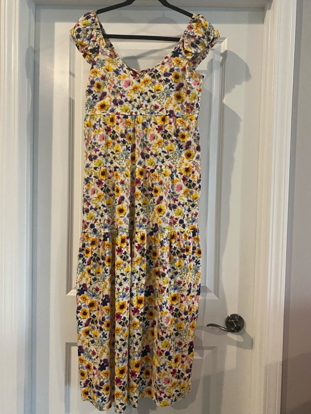 Old Navy floral maxi dress
